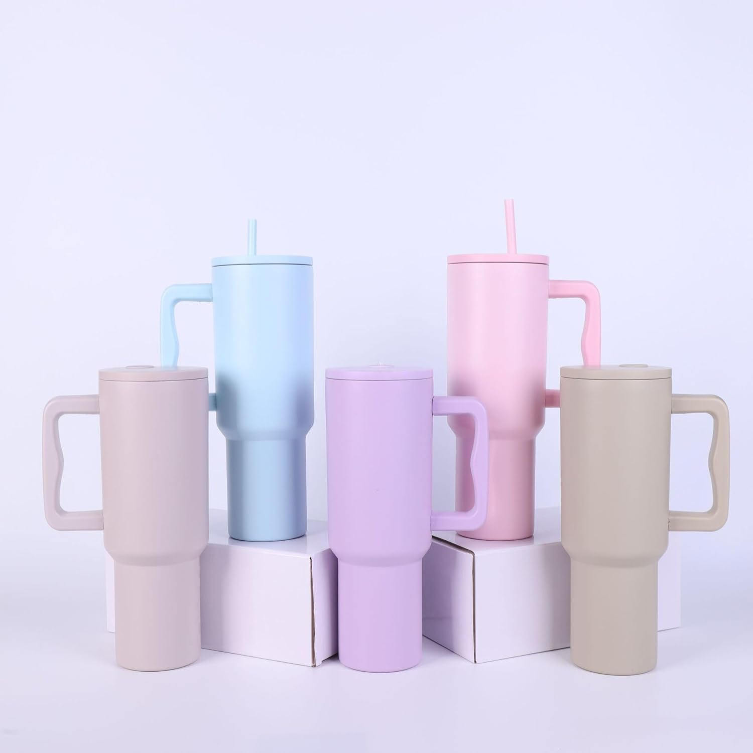 1200ML Stainless Steel Tumbler Hot and Cold with Handle