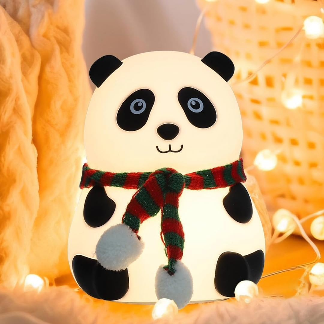 Rechargeable Silicone Panda Night Light