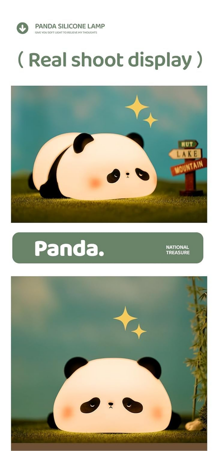 Sleeping Panda Night Light