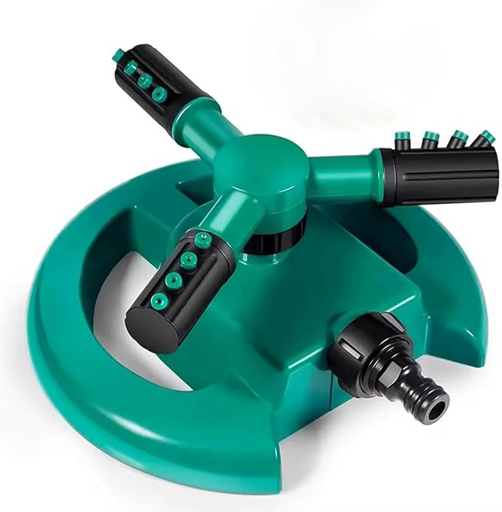 3 ARM 360° Automatic Rotating Garden Sprinkler with Adjustable Arms