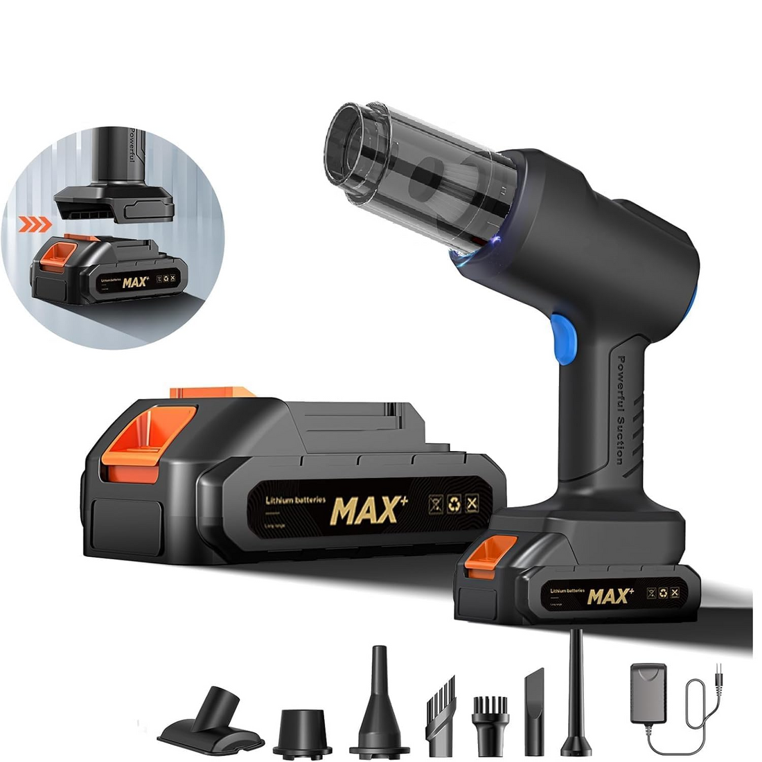 USB Rechargeable Wireless Handheld Car Vacuum Cleaner