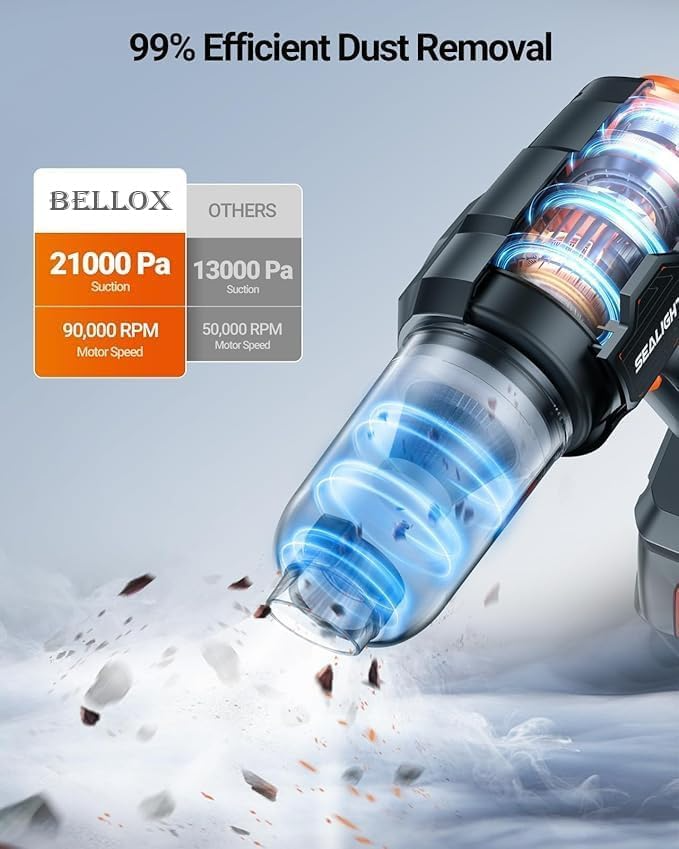 USB Rechargeable Wireless Handheld Car Vacuum Cleaner