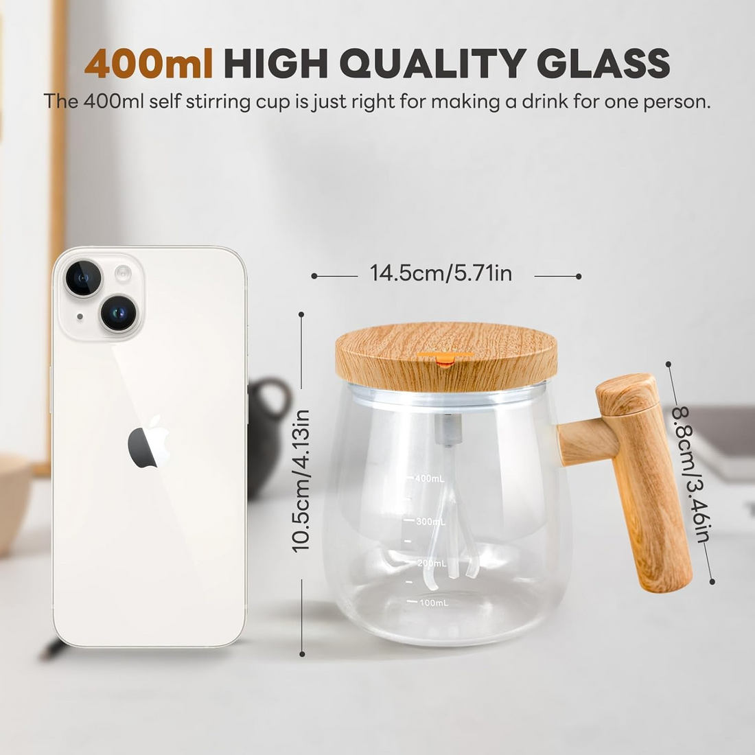 Electric Self Stirring Coffee Mug