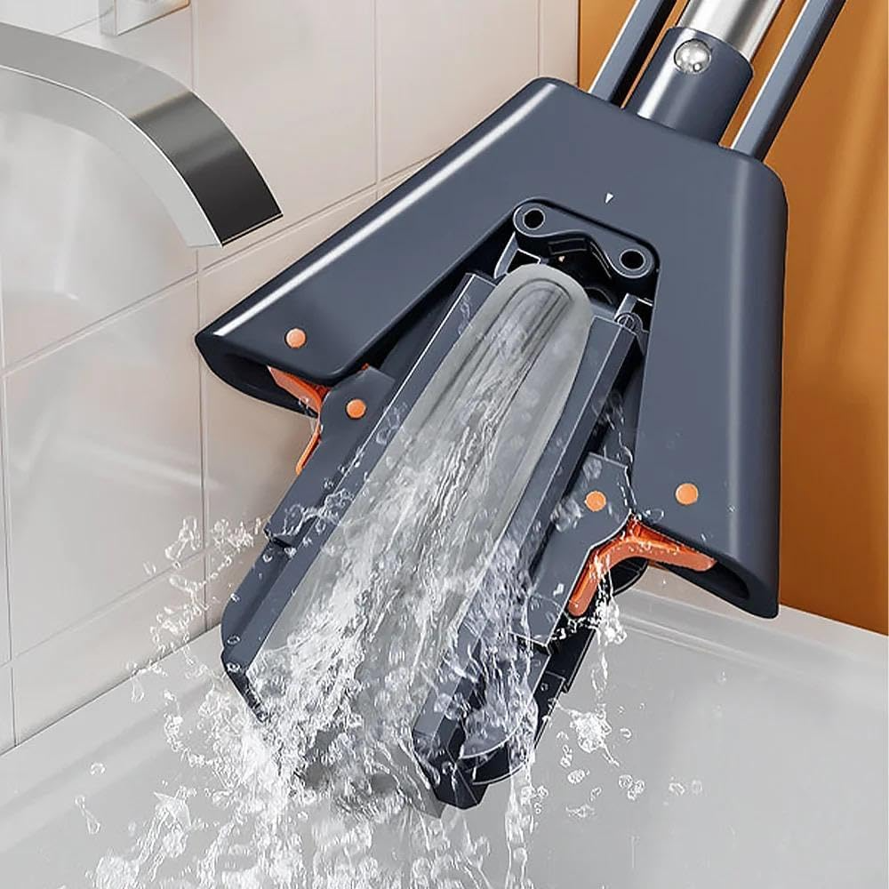 Butterfly Sponge Mop with Squeeze Roller