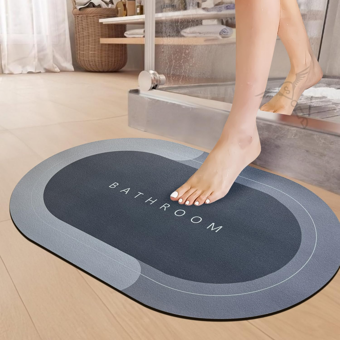 Anti-Skid Water Soaking Bathroom Mat