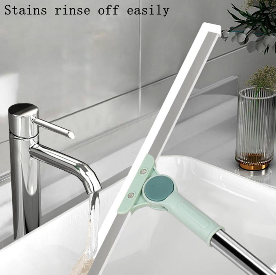 Slim Floor Squeegee Mop Wiper