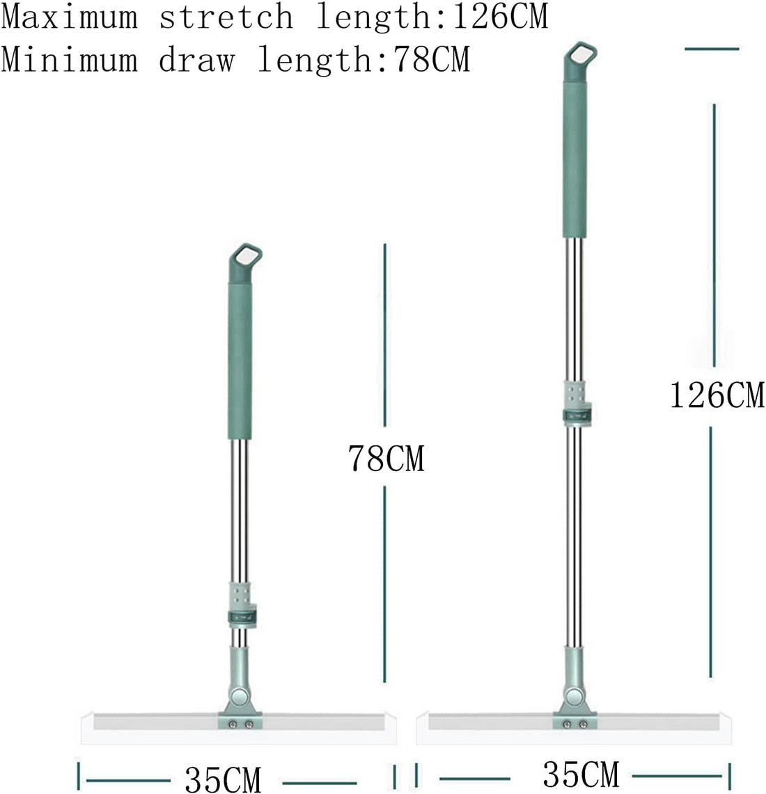 Slim Floor Squeegee Mop Wiper