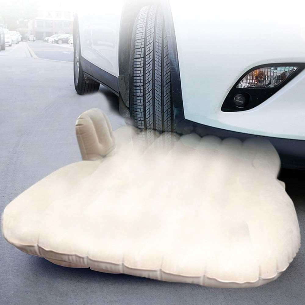 Premium Car Inflatable Bed with Pump & 2 Air Pillow
