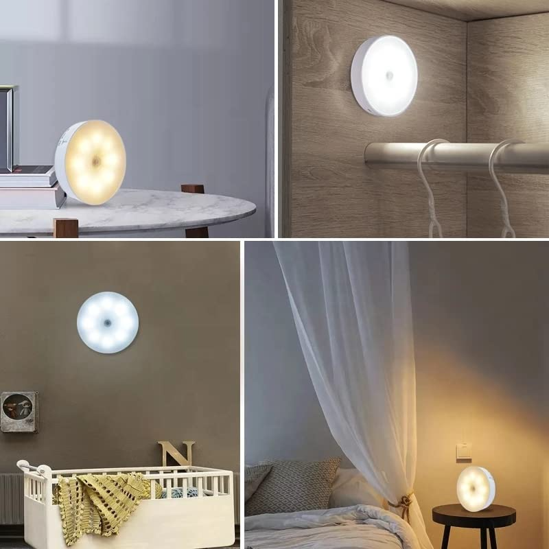 Motion Sensor Light for Home with USB Charging
