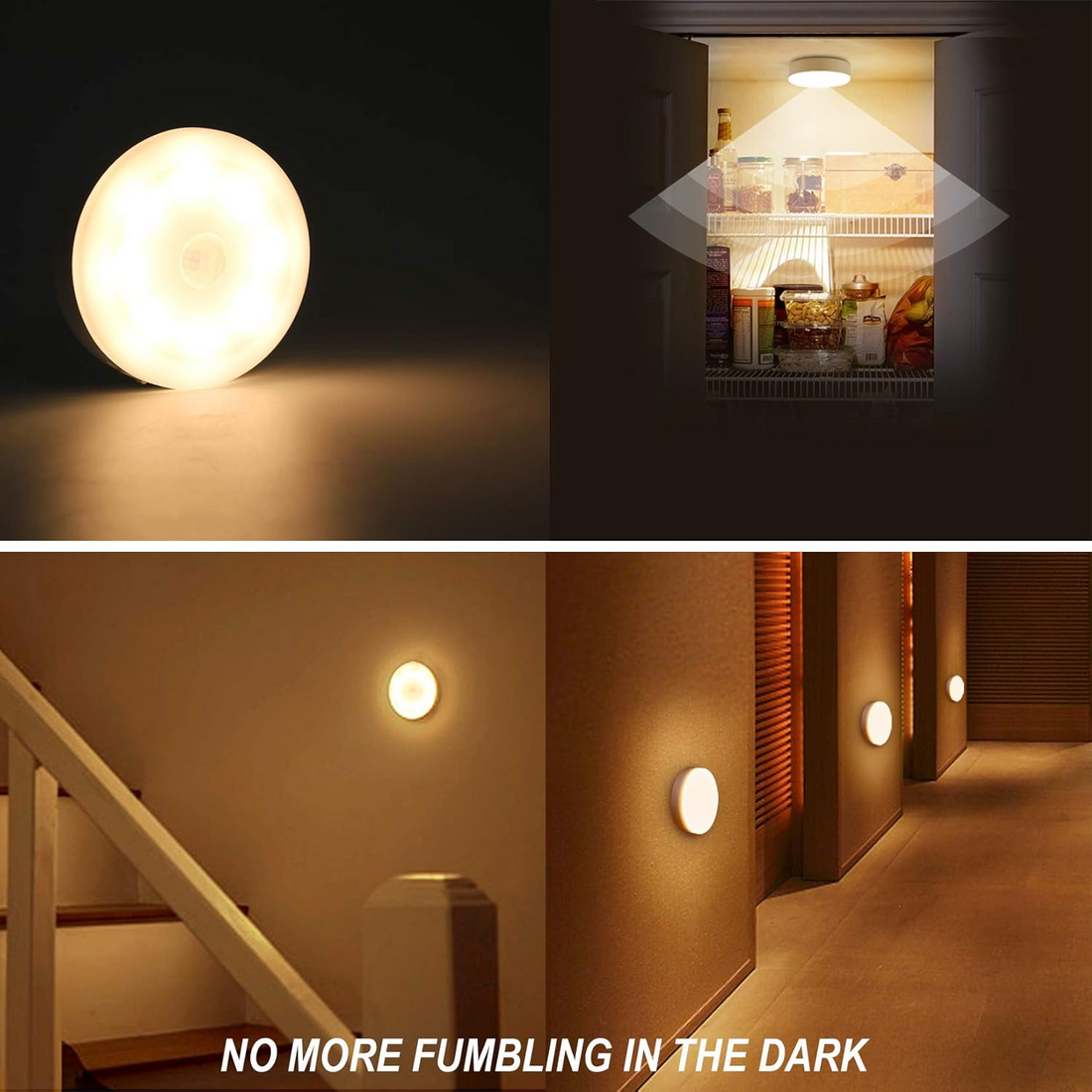 Motion Sensor Light for Home with USB Charging