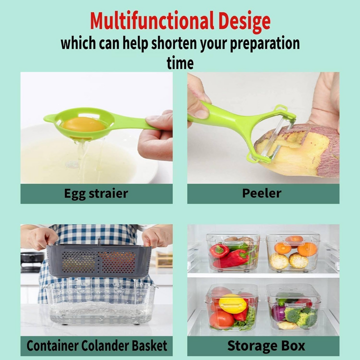22 in 1 Multipurpose Vegetable and Fruit Chopper Cutter Grater Slicer