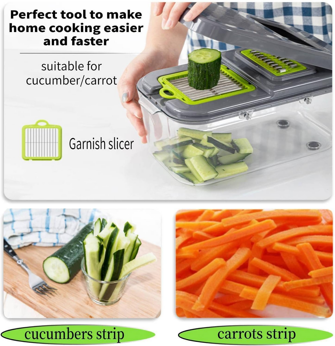 22 in 1 Multipurpose Vegetable and Fruit Chopper Cutter Grater Slicer
