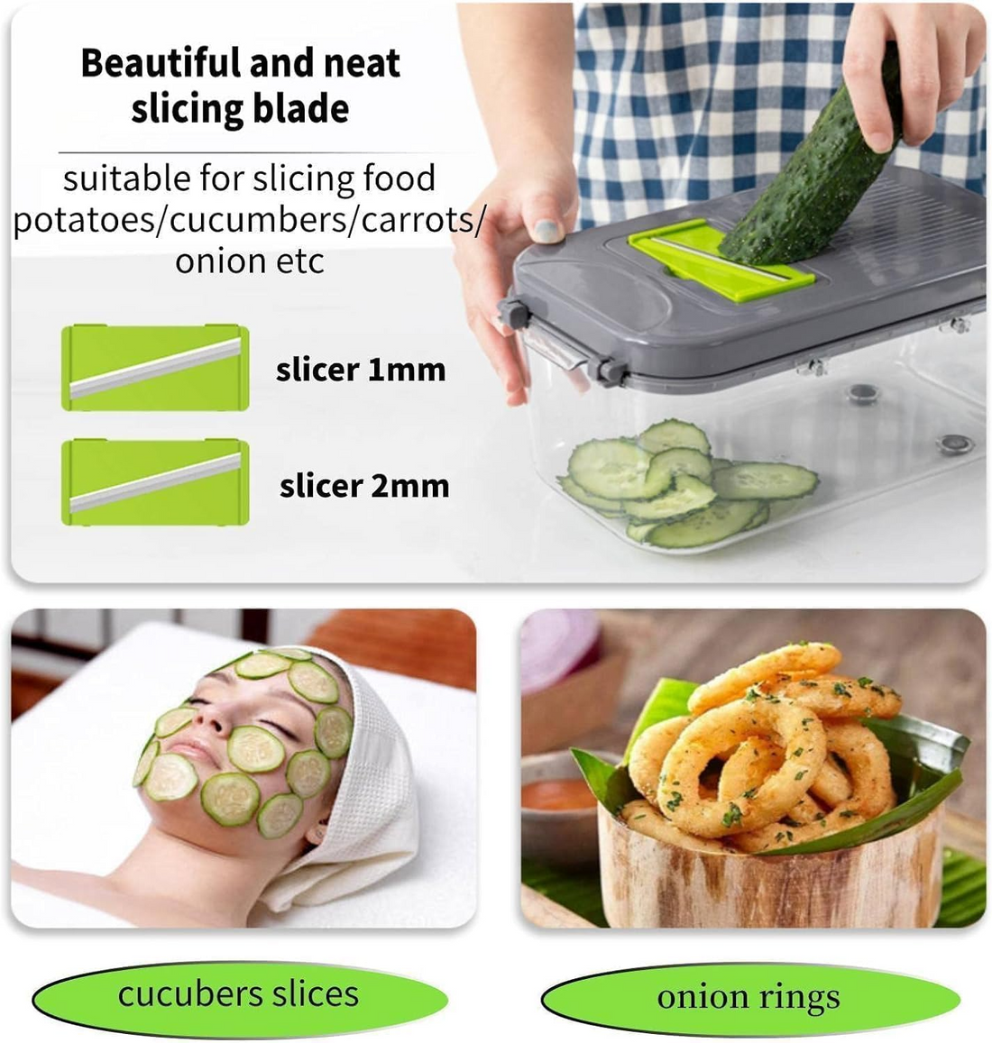 22 in 1 Multipurpose Vegetable and Fruit Chopper Cutter Grater Slicer