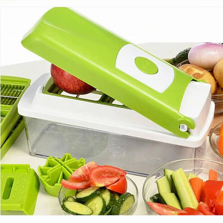 12 in 1 Multipurpose Vegetable and Fruit Chopper Cutter Grater Slicer