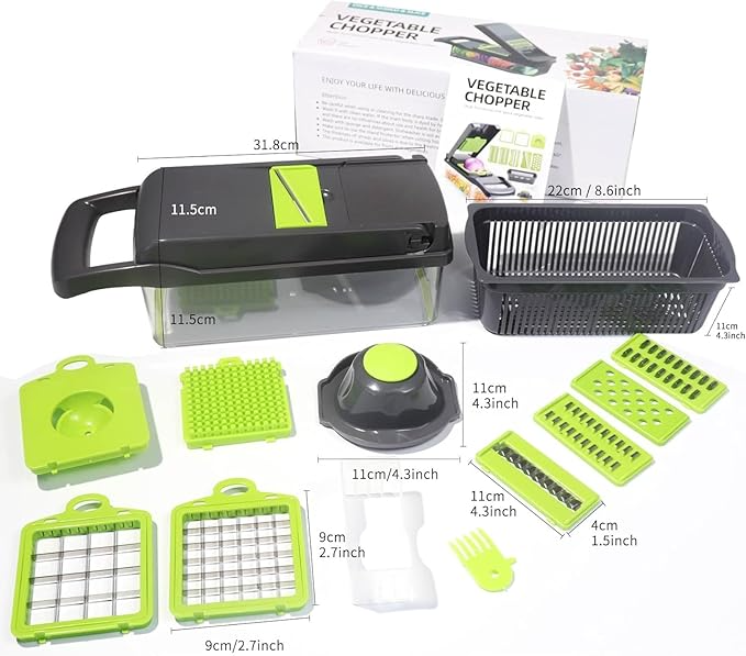 14 in 1 Multipurpose Fruits & Vegetable Chopper Cutter