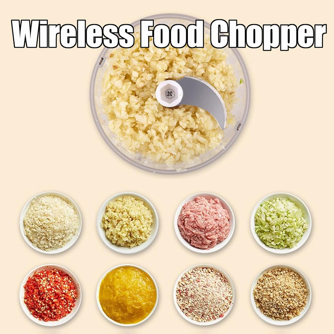 Electric Vegetable Chopper for Kitchen