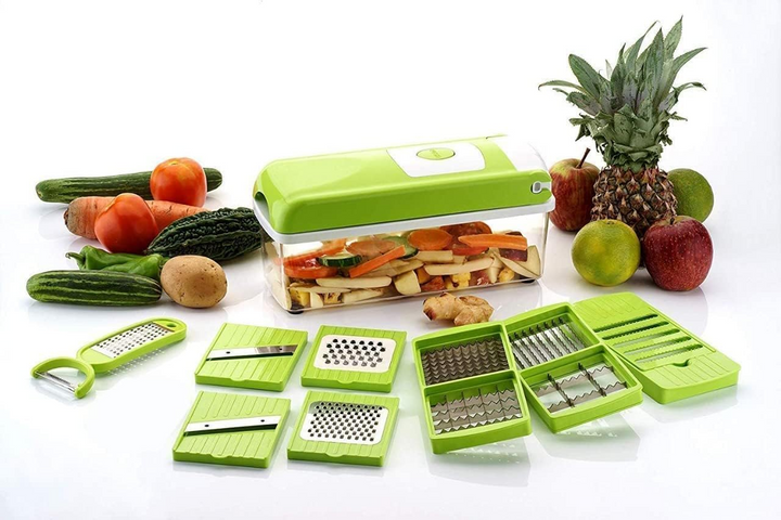 12 in 1 Multipurpose Vegetable and Fruit Chopper Cutter Grater Slicer